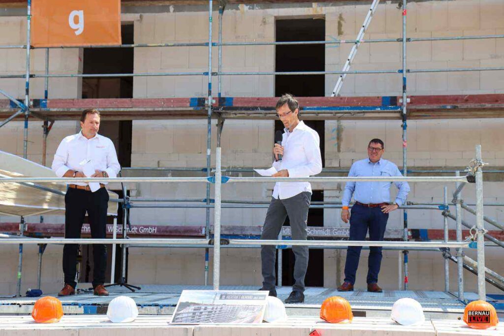 Richtfest am Stadtquartier "An der der Viehtrift" in Bernau 6 Bernau LIVE