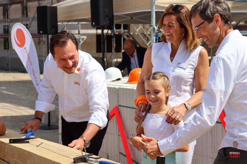 Richtfest am Stadtquartier "An der der Viehtrift" in Bernau 2 Bernau LIVE