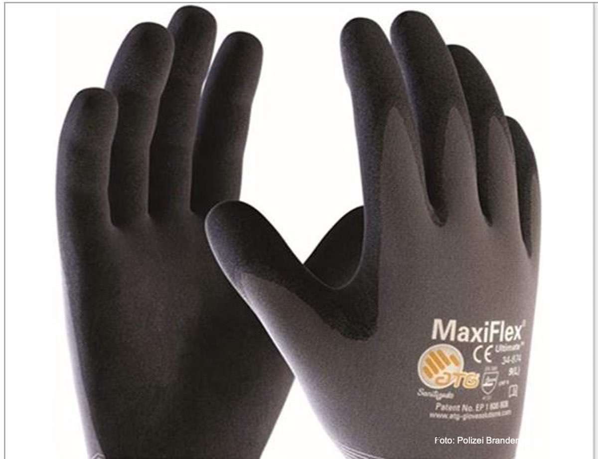 Handschuhe des Taeters