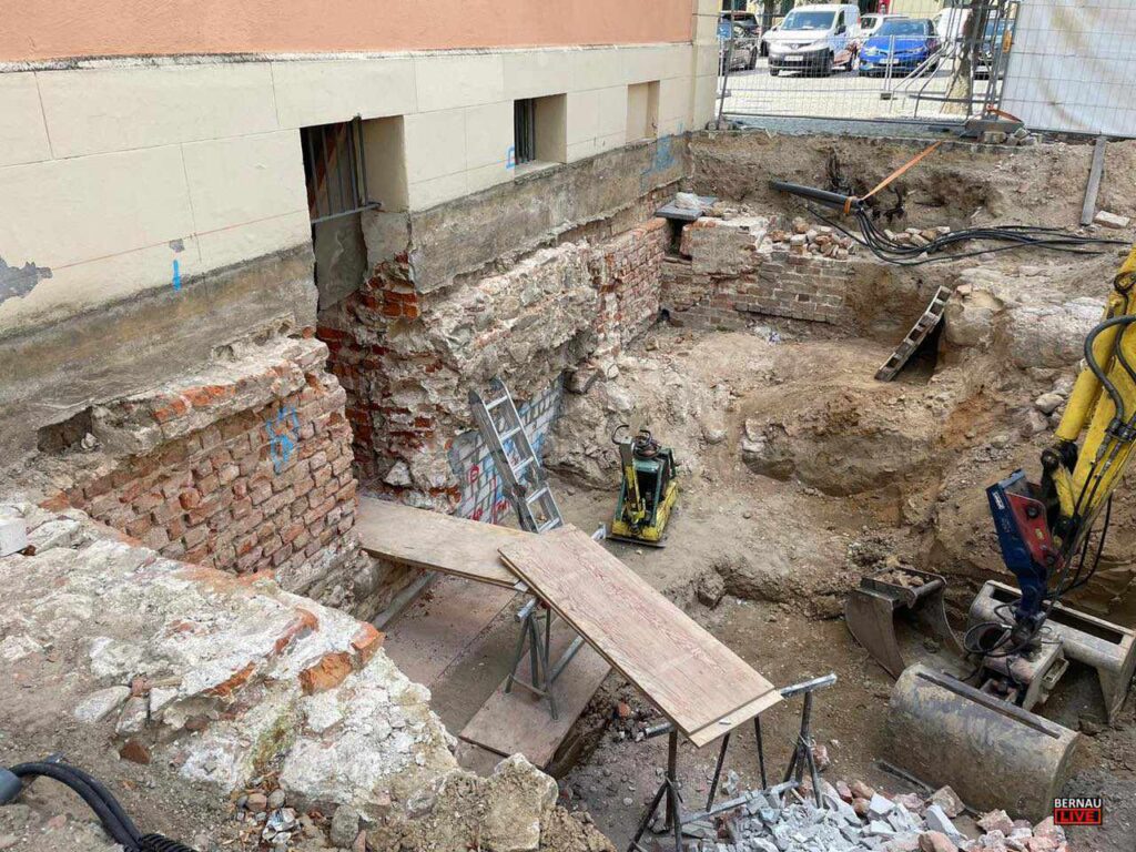Bauarbeiten für den "Ratskeller Bernau" laufen auf Hochtouren 7 Bernau LIVE
