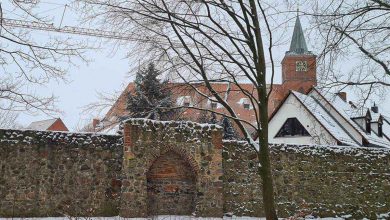 Winter Bernau St. Marien Kirche
