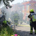 Großeinsatz der Feuerwehren Bernau in Schönow 2 Bernau LIVE