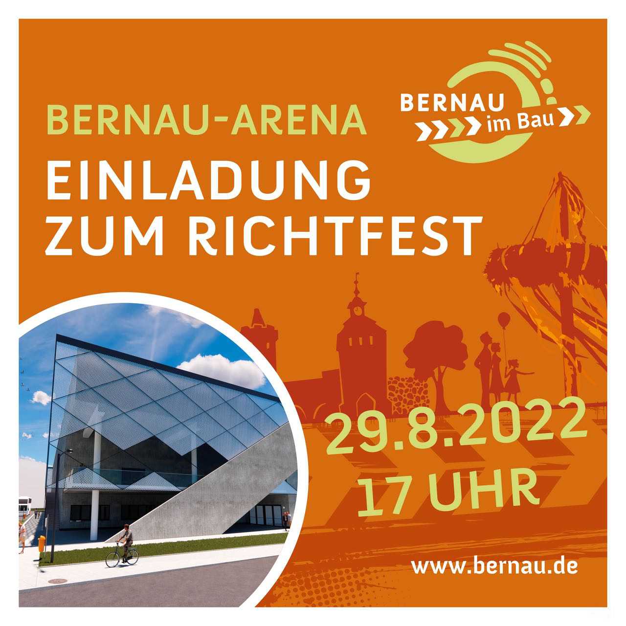 Richtfest Bernau Arena