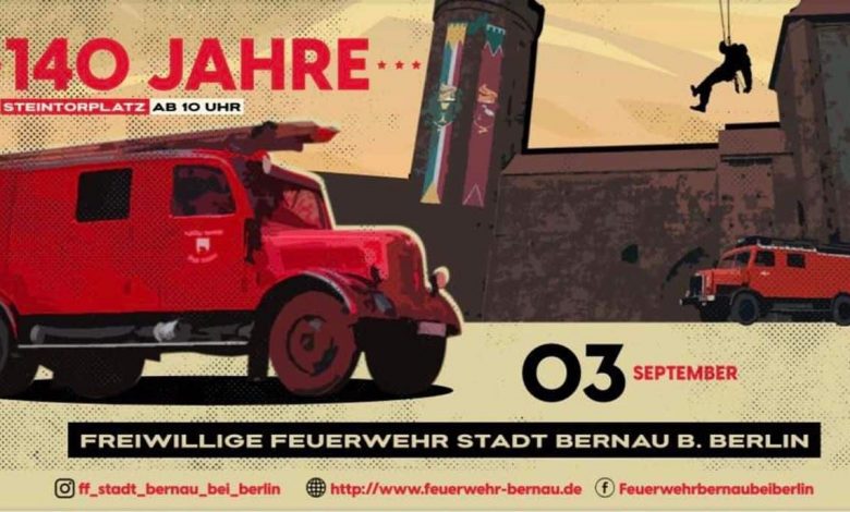 140 Jahre Feuerwehr Bernau