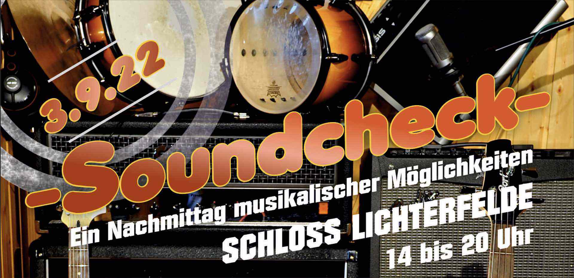 Soundcheck Lichterfelde