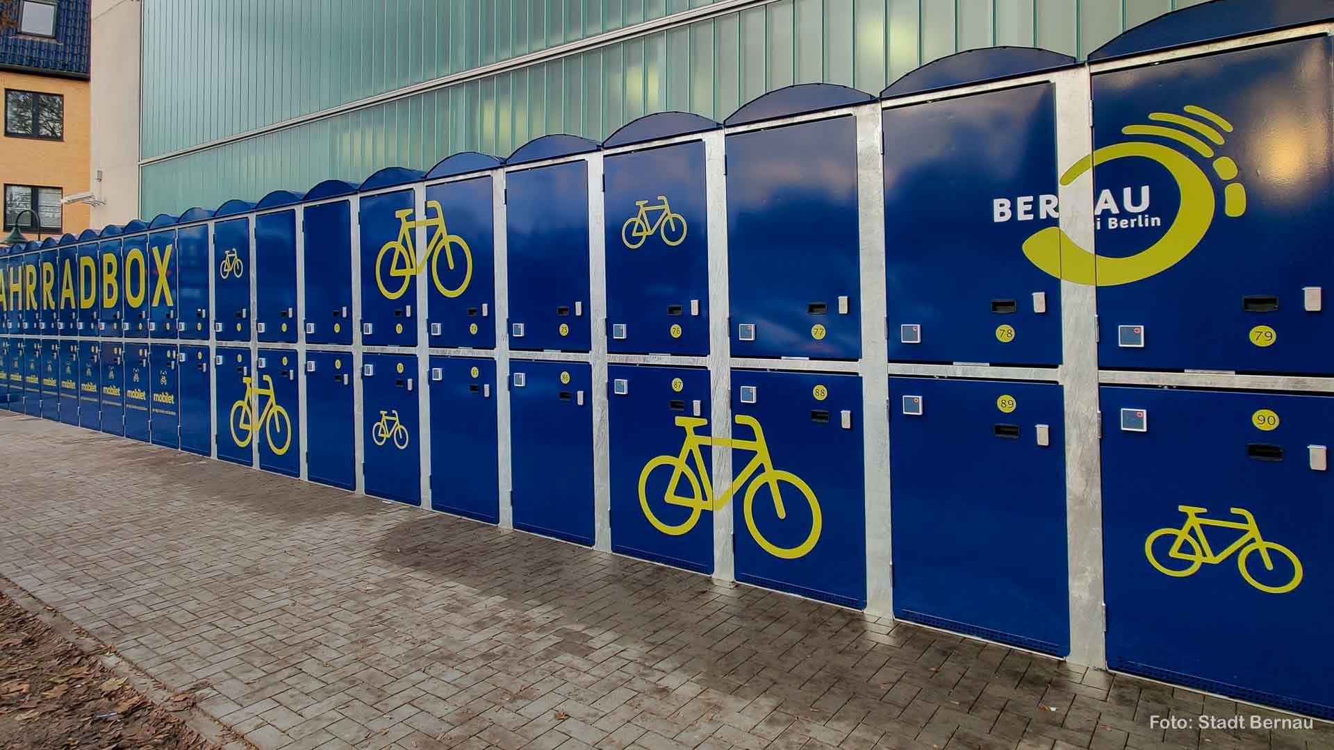 Fahrradboxen Bahnhof 1 2