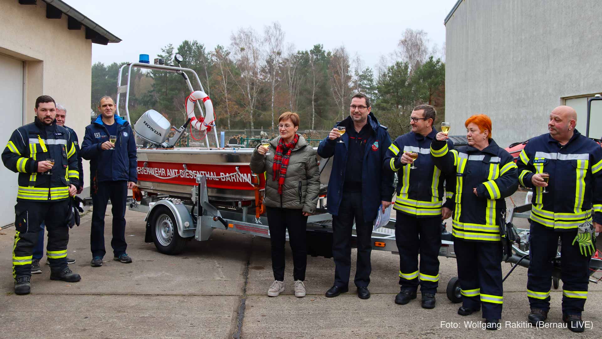 Neues „Feuerwehrboot“ für die Amtsfeuerwehr Biesenthal-Barnim