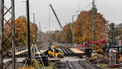 Bahn Bauarbeiten Bernau bei Berlin Bernau LIVE