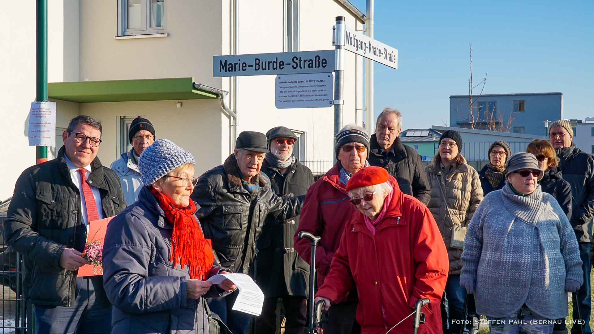 Widerstandskämpfer mit Gedenk-Tafeln in Schönow geehrt