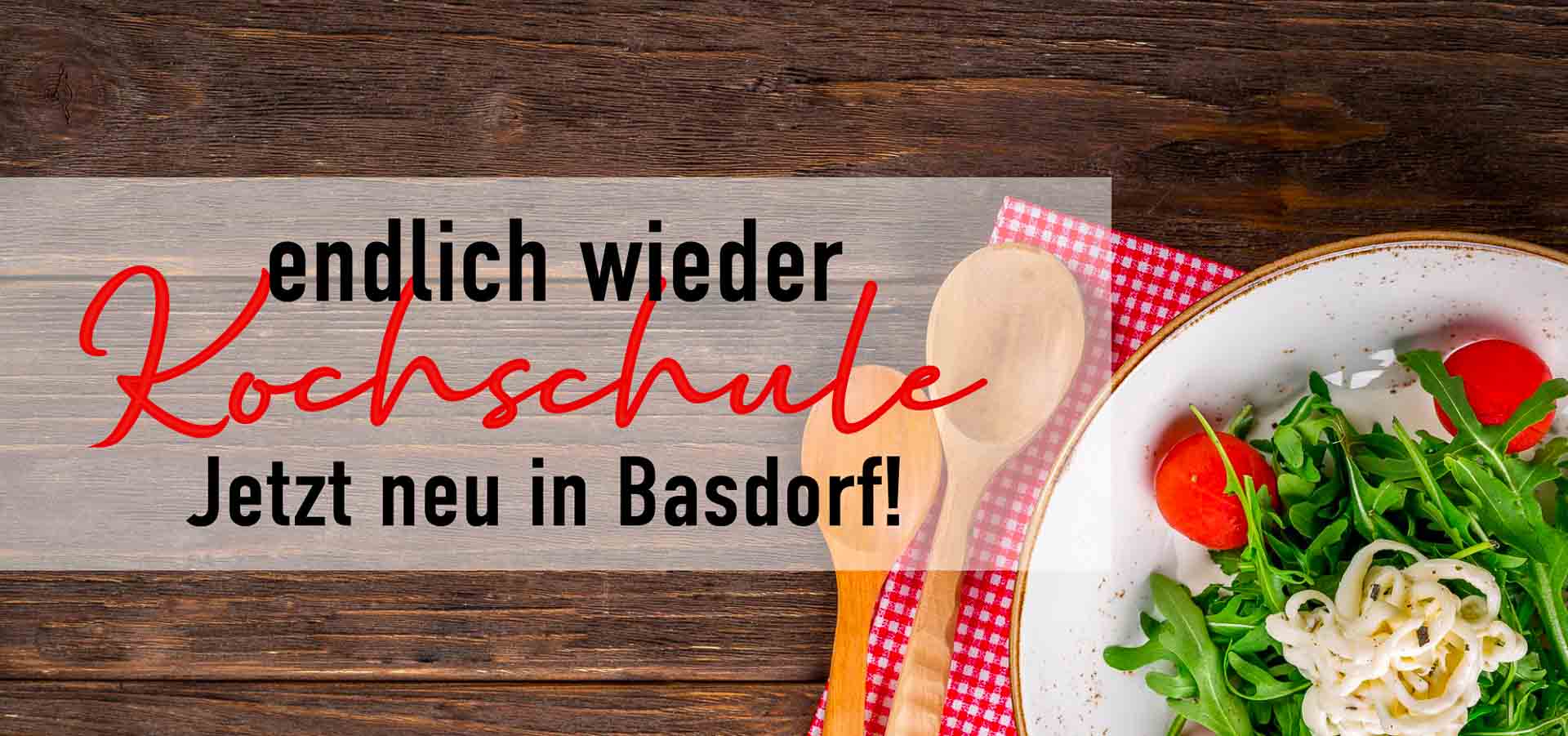 Kochschule in Basdorf lädt zum gemeinsamen Kochabend ein