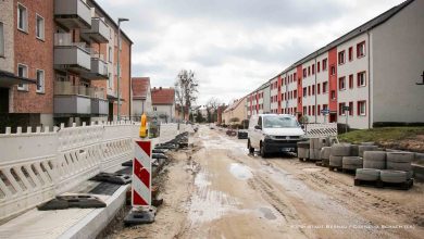 Ab Montag: Asphaltarbeiten in der Bernauer Puschkinstraße