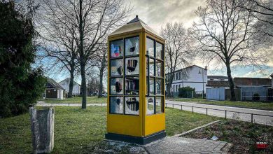 Bücherzelle im Bernau Ortsteil Ladeburg erheblich beschaedigt