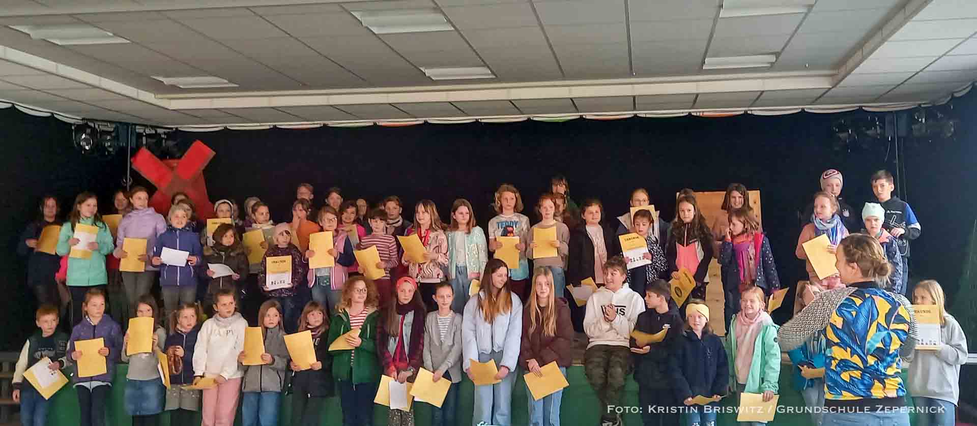 "Superstar" Casting für neuen Schulsong an der Grundschule Zepernick