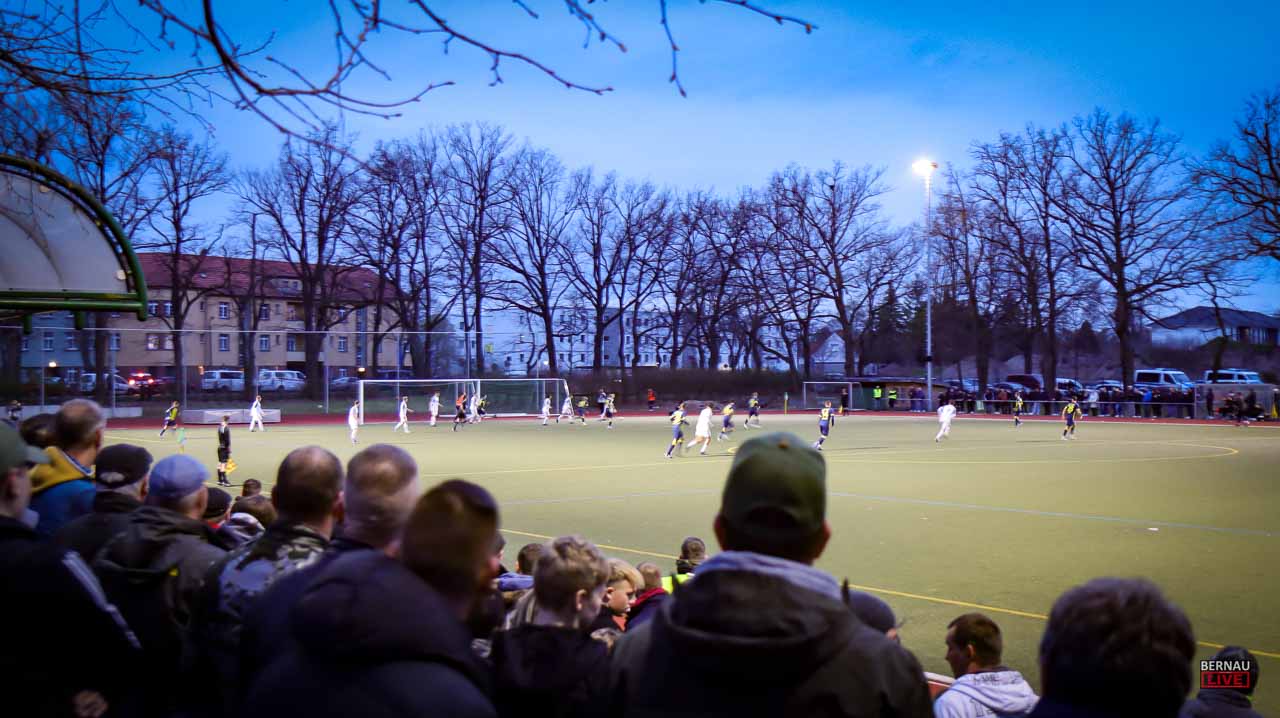 AOK Landespokal-Halbfinale - TSG Einheit Bernau unterlag mit 0:3