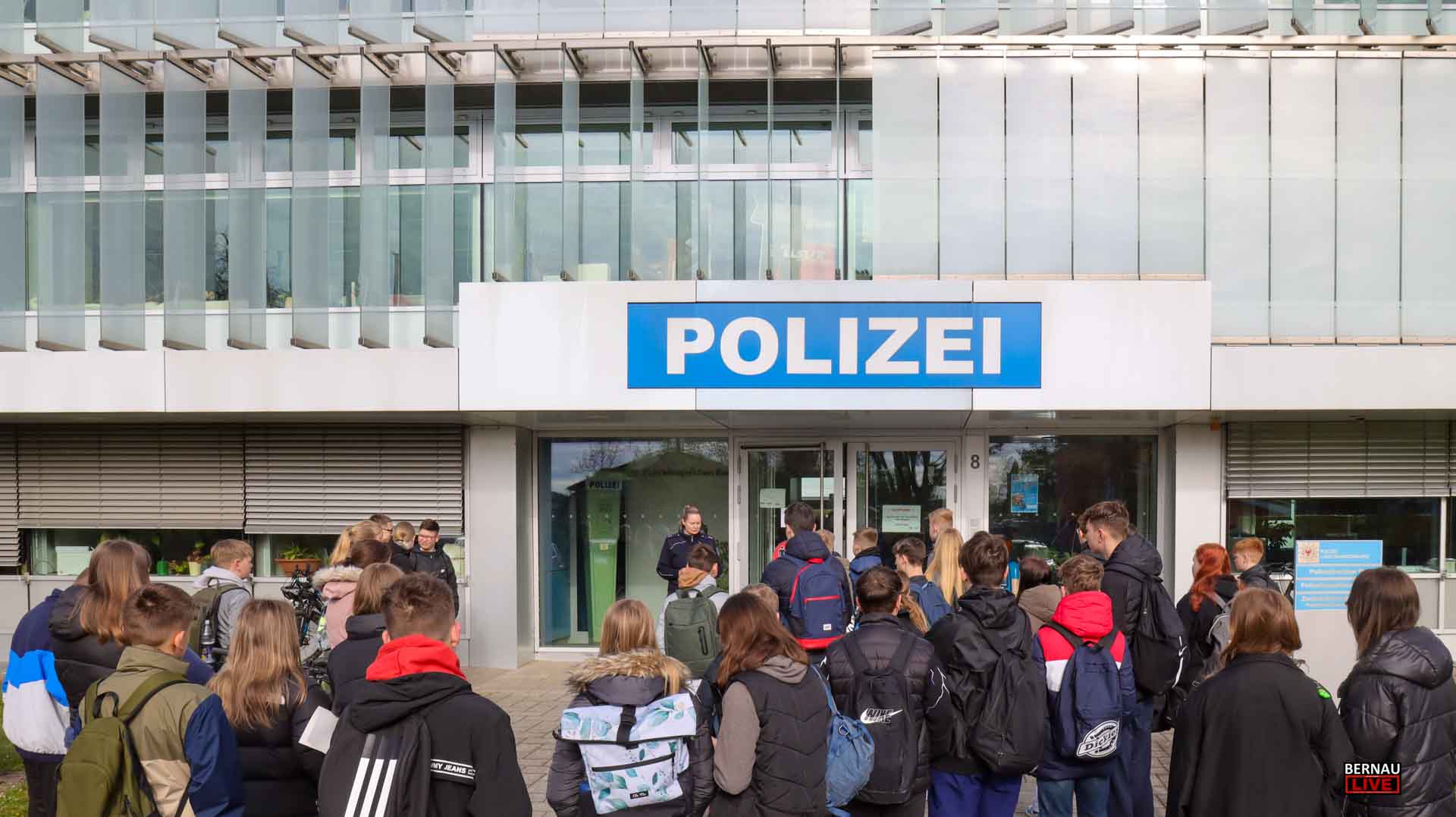 Ein spannender Tag bei der Polizeiinspektion Barnim in Bernau