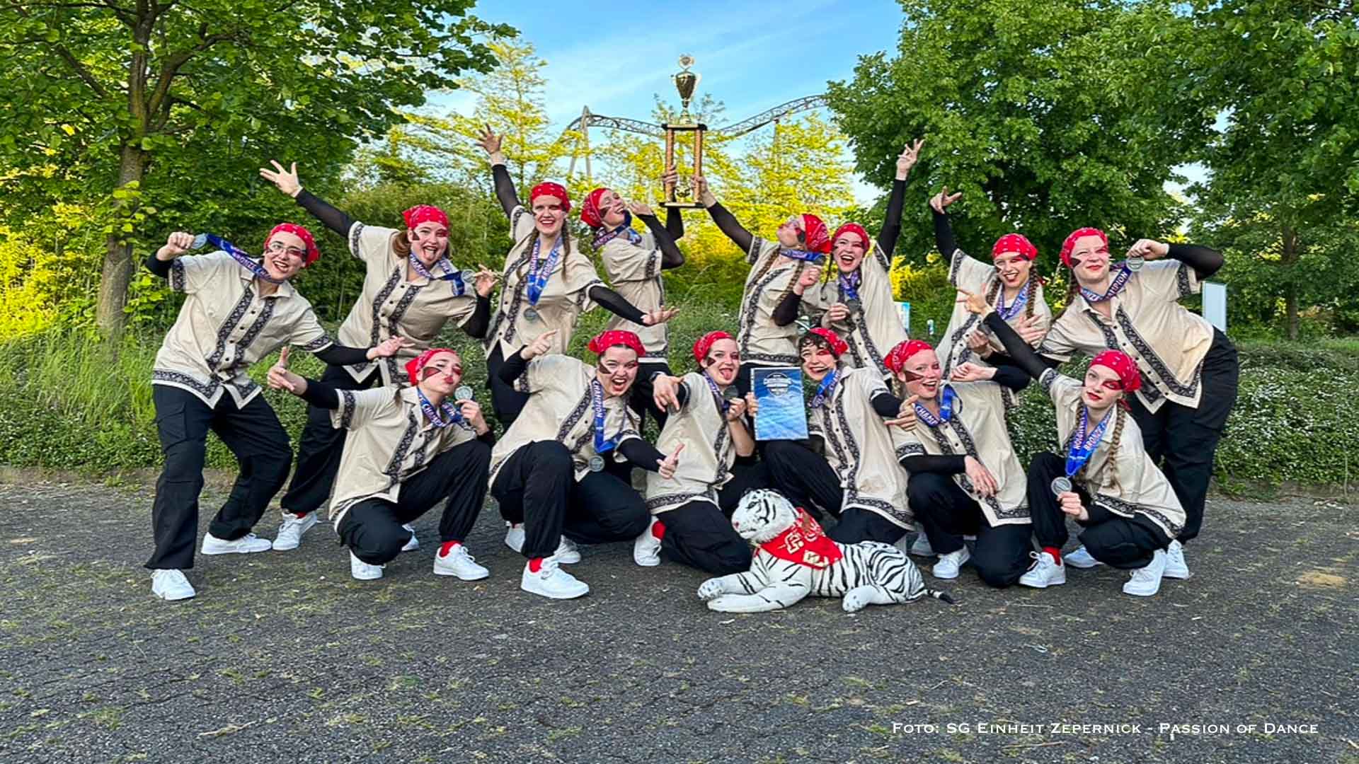 Glückwunsch, Passion of Dance: Medaillen beim Cheerleading Championship