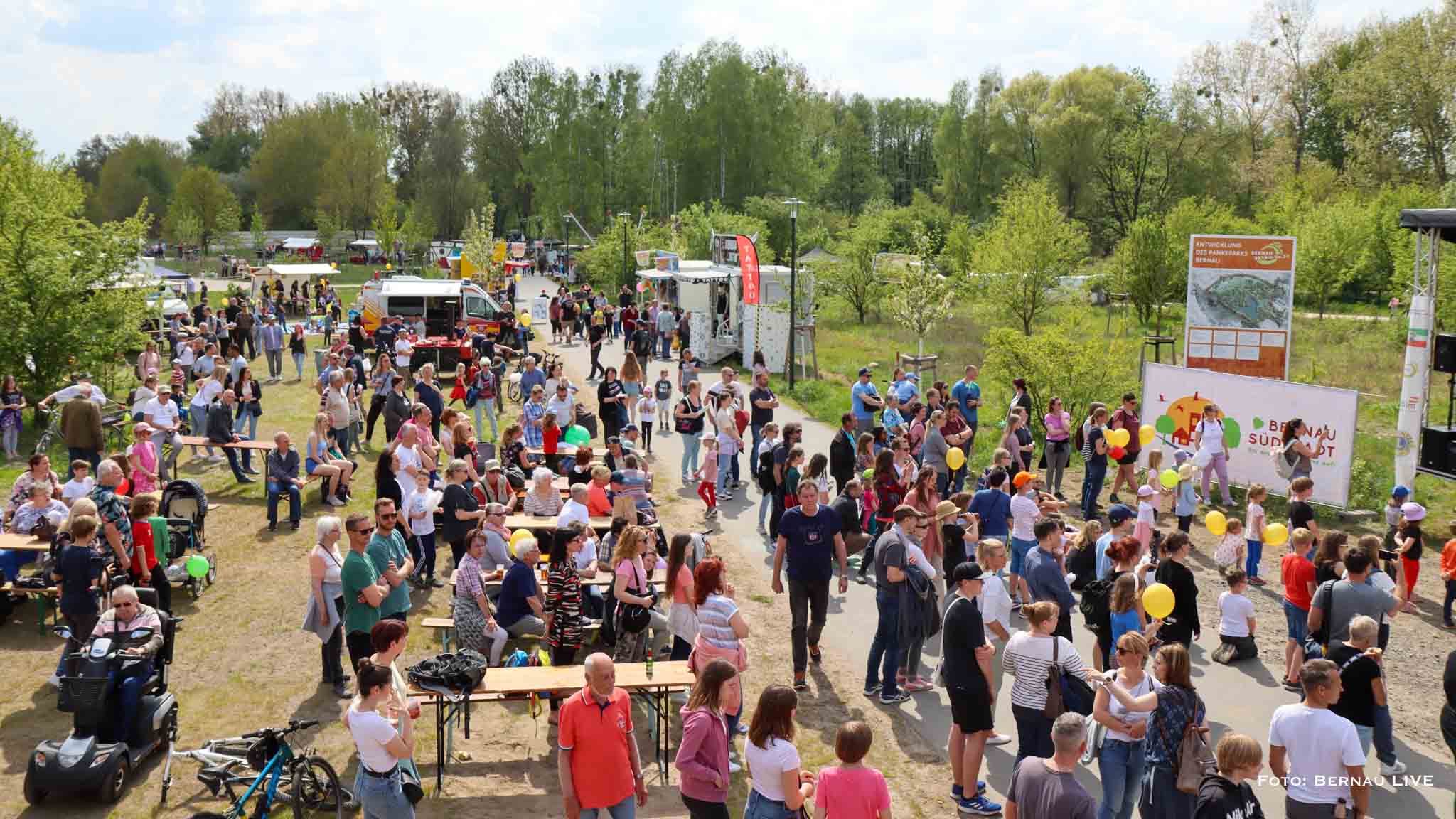 Willkommen zum Frühlingsfest im Panke-Park Bernau am 06. Mai 2023
