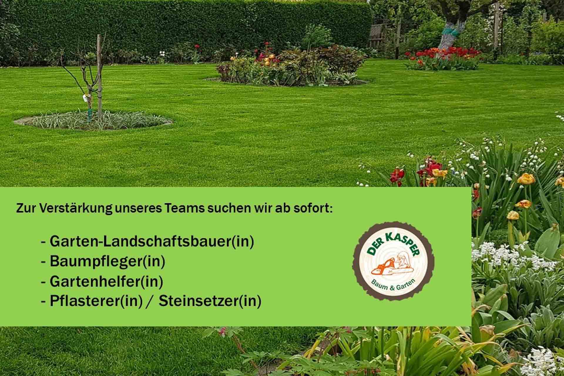 Der Kasper - Baum & Garten in Bernau - Teamverstärkung (m/w/d) gesucht