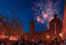 Hussitenfest Bernau - Eröffnung mit Feuerwerk, Fackelumzug und Klassik-Konzert