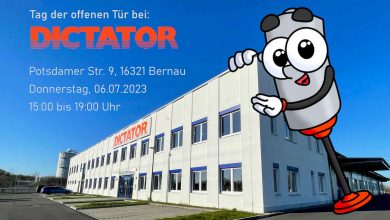 Einladung zum Tag der offenen Tür bei DICTATOR in Bernau