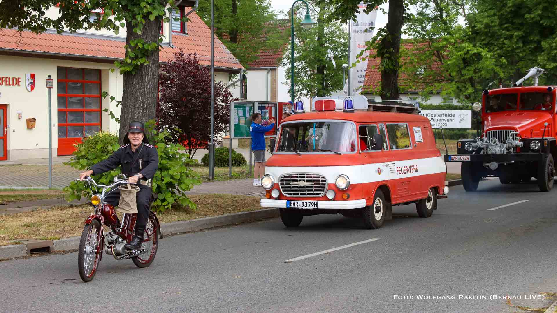 120 Jahre Feuerwehr Klosterfelde - der ganze Ort feierte mit