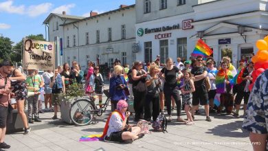 Erster Christopher Street Day (CSD) in Bernau fand großen Anklang