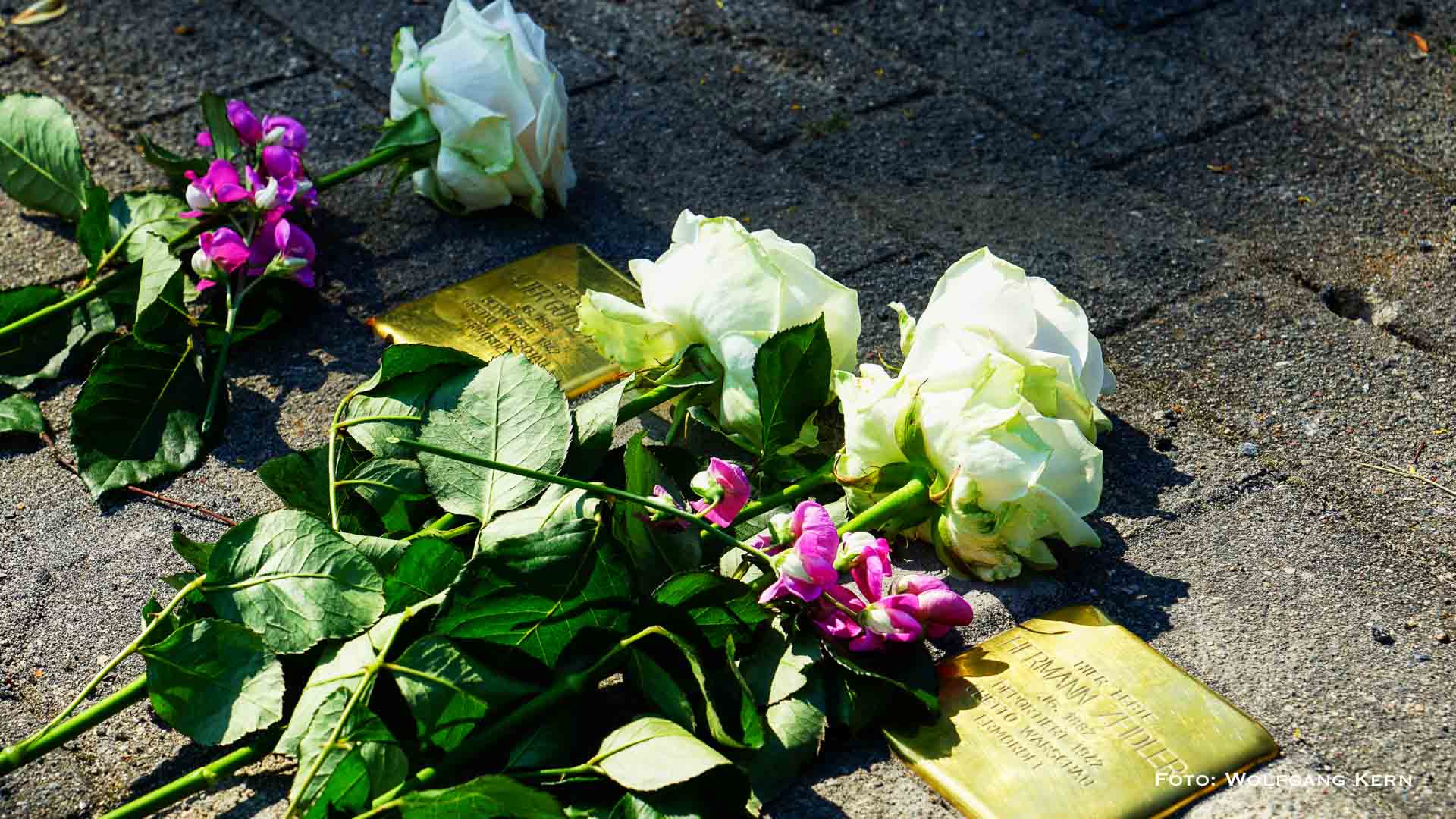 Stolpersteine zum Gedenken in Rüdnitz verlegt