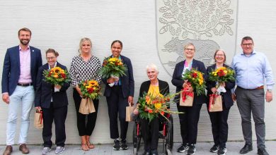 Special Olympics Athletinnen im Rathaus Bernau geehrt