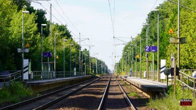 Sperrungen der Bahnübergänge Melchow, Lindenberger Straße, Elisenauer Straße