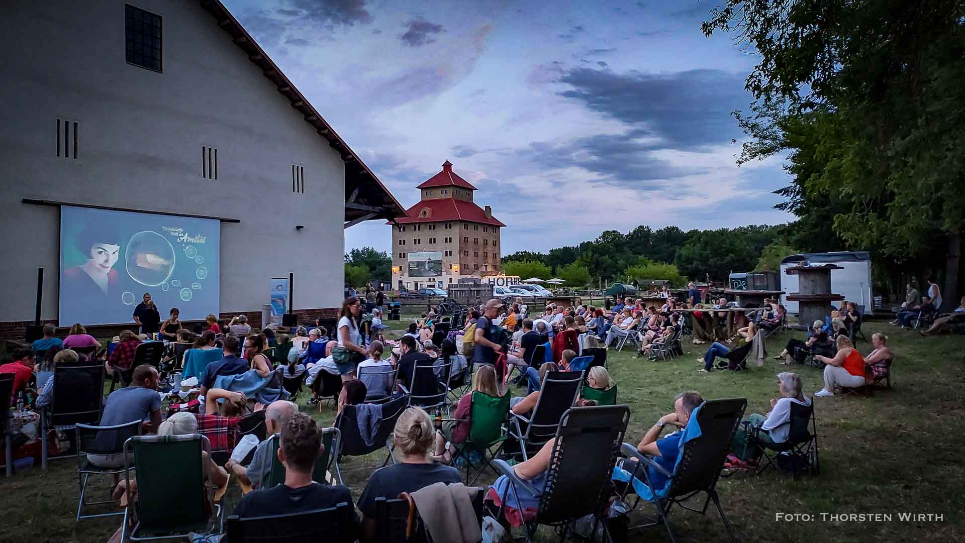 Sommerkino Hobrechtsfelde: Wetterglück und viele Besucher beim 2. Sommerfilm