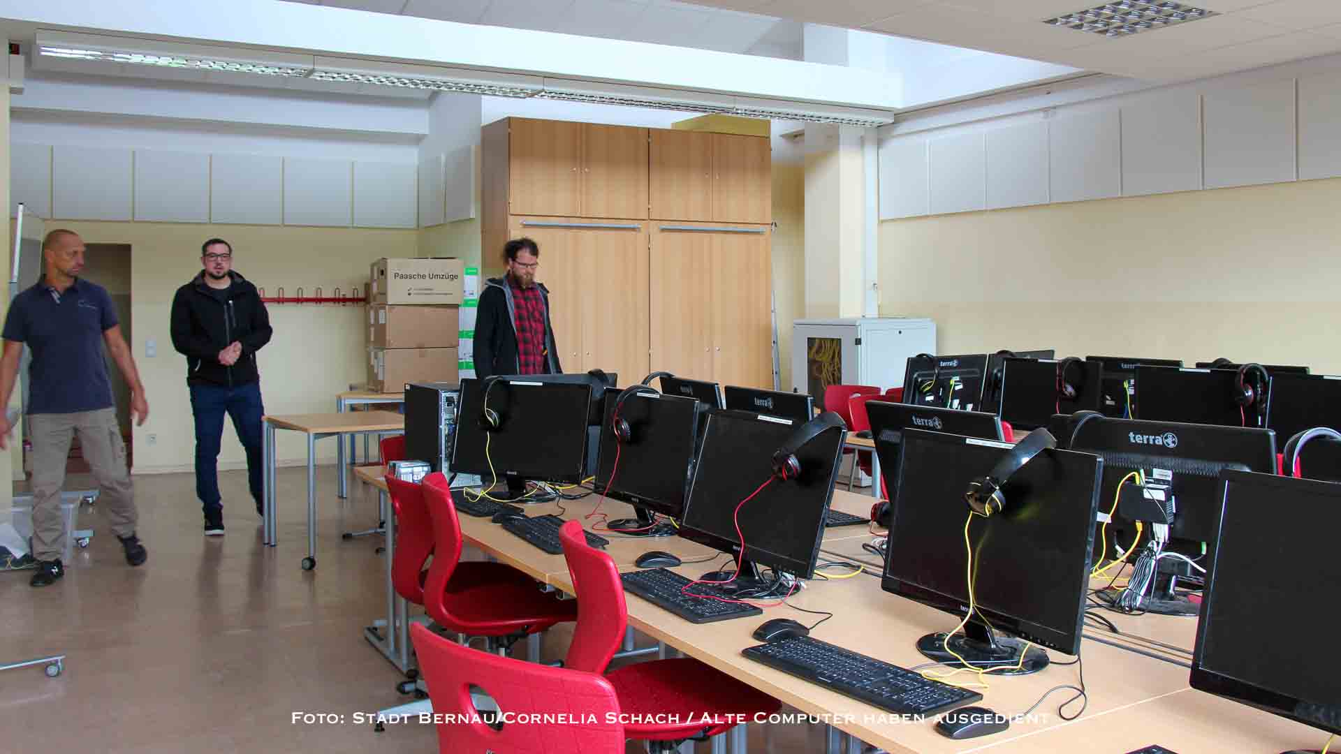 DigitalPakt Schule: Schulen in Bernau werden mit moderner IT ausgestattet