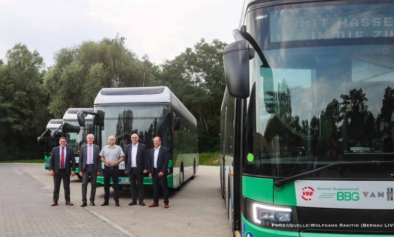 Barnimer Busgesellschaft bringt Wasserstoffbusse in Bernau auf die Straße