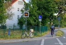 Neue Dialogdisplays sollen für mehr Verkehrssicherheit in Bernau sorgen