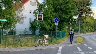 Neue Dialogdisplays sollen für mehr Verkehrssicherheit in Bernau sorgen
