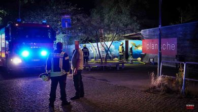 Brand gelöscht - Feuerwehreinsatz An der Plansche in Bernau