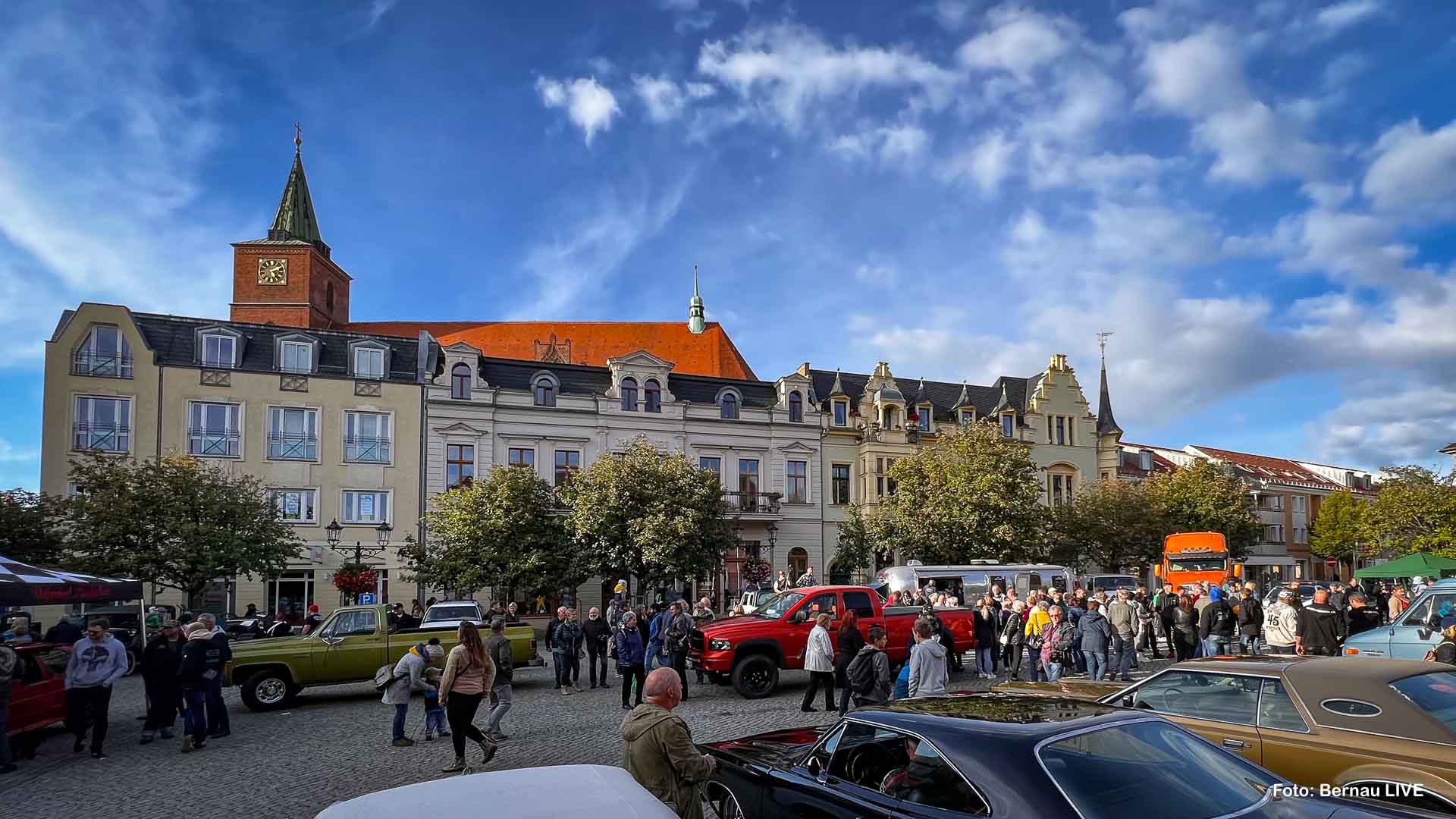 "Bernau mobil": Marktplatz und Brauerstraße für den Verkehr gesperrt