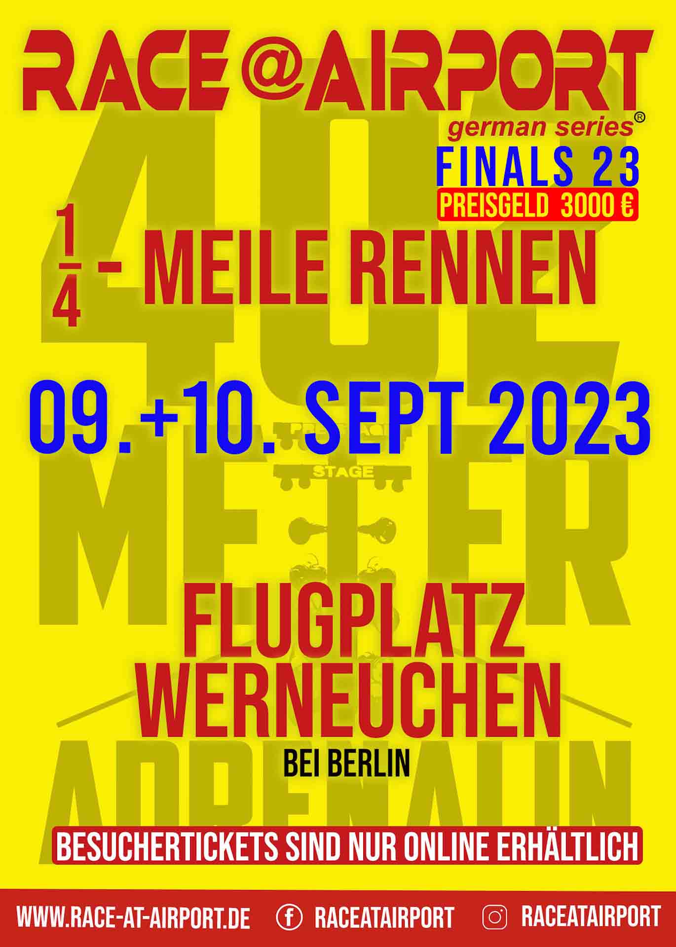 Race @ Airport Werneuchen am 09. und 10. September 2023