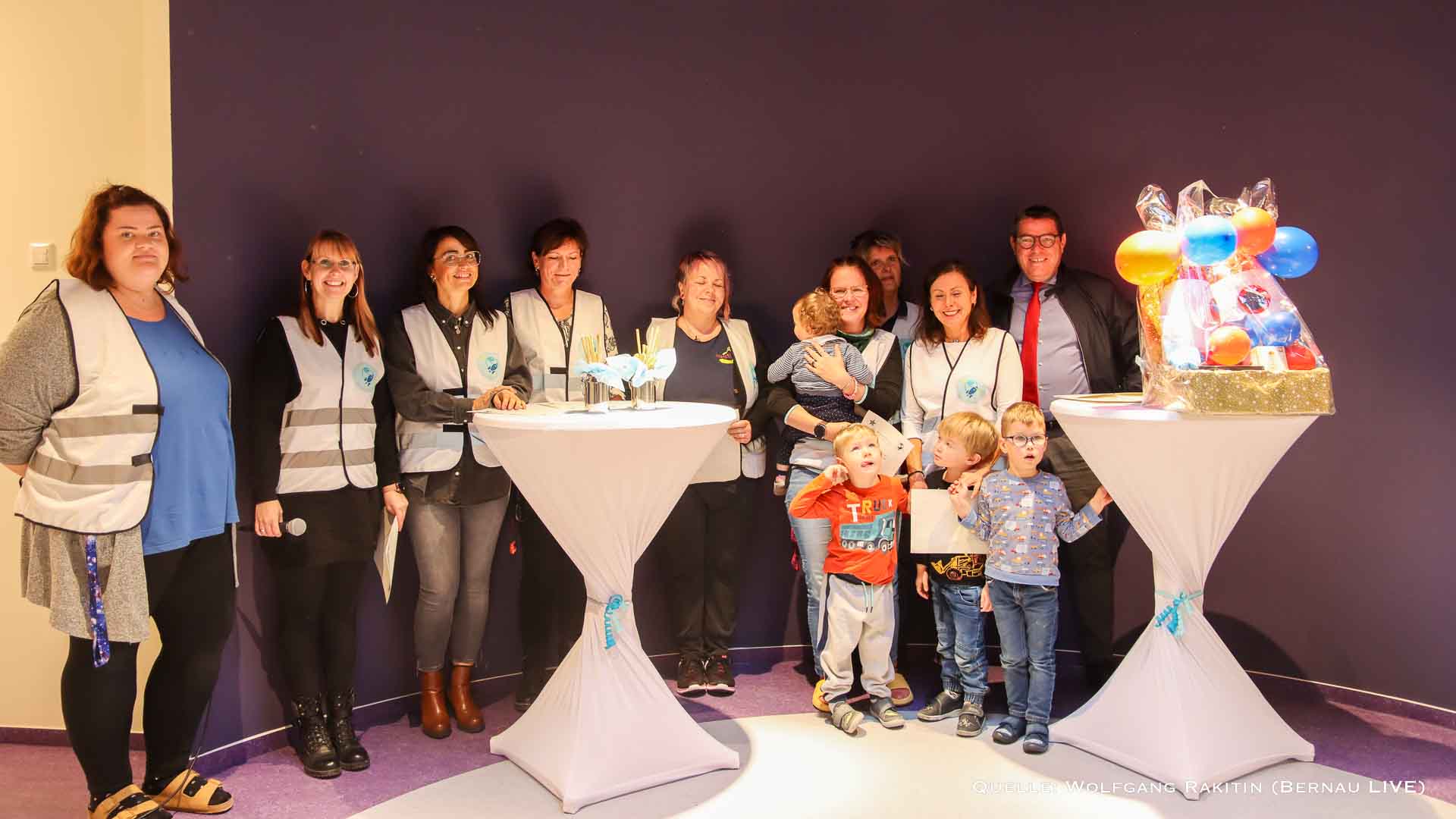 Neue Kindertagesstätte "Raumschiff" in Bernau feierlich eröffnet