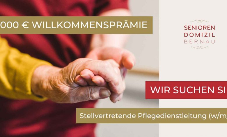 Stellvertretende Pflegedienstleitung (w/m/d) im Seniorendomizil Bernau