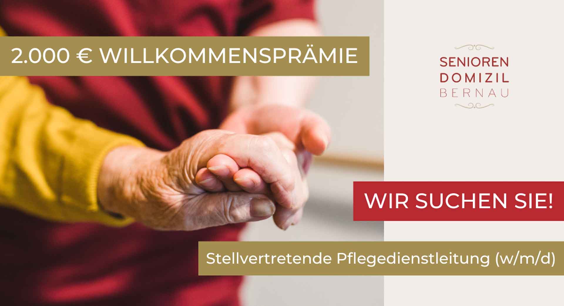 Stellvertretende Pflegedienstleitung (w/m/d) im Seniorendomizil Bernau
