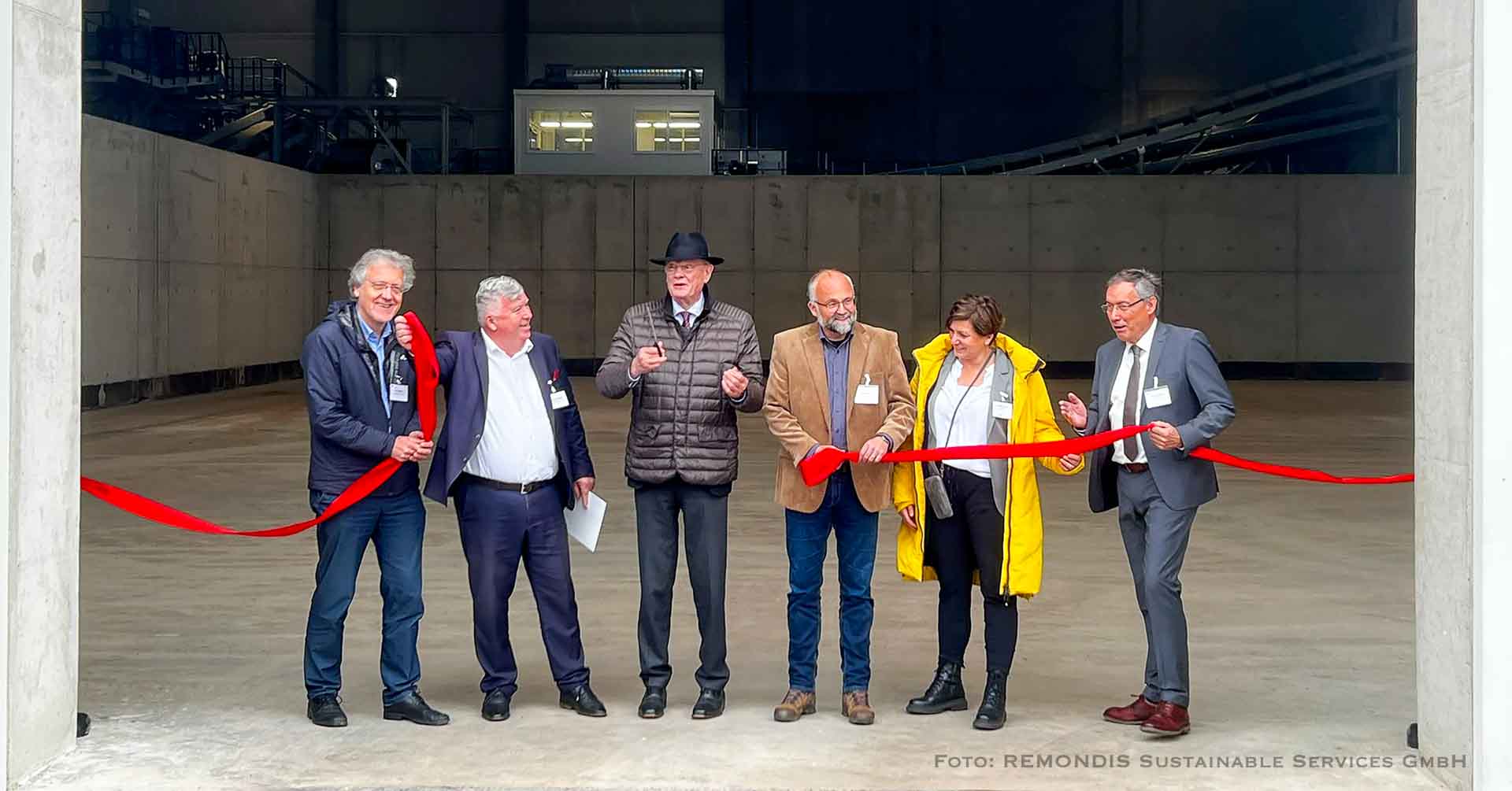 Neue Kompostierungs- und Vergärungsanlage in Ahrensfelde eröffnet
