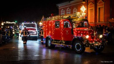 Feuerwehr - Weihnachtsparade in Zepernick - Infos und Verkehrshinweise