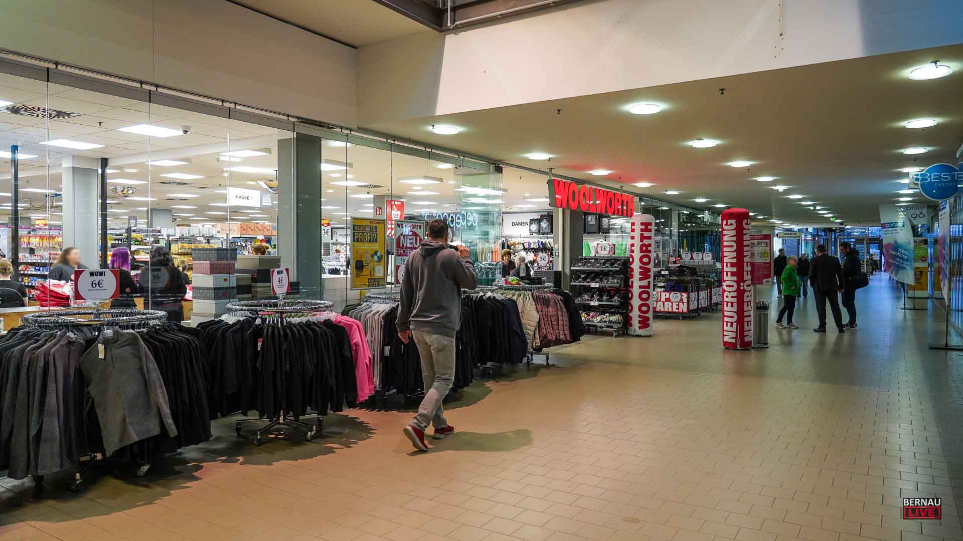 Woolworth eröffnet Store in der Bahnhofs-Passage Bernau