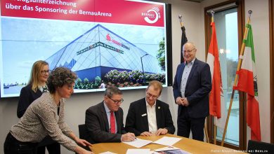 Sparkasse wird Namensgeber für die neue S-Arena Bernau