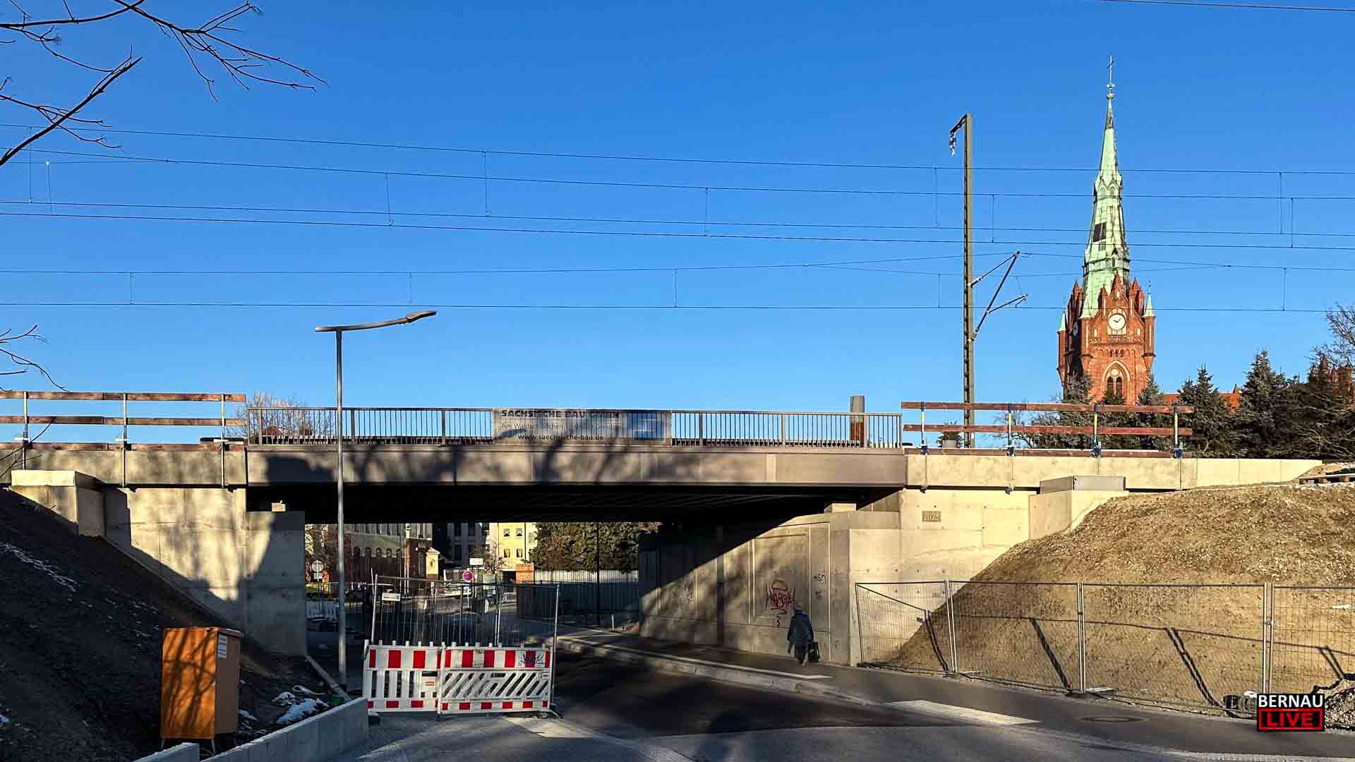 Bernau: Einschränkungen durch Brückenbauarbeiten an der Börnicker Chaussee