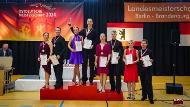Bernau: Ostdeutsche Meisterschaft für Lateinamerikanische Tänze