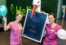 Das Helios Klinikum Blickt auf ein geburtenstarkes Jahr 2023 zurück