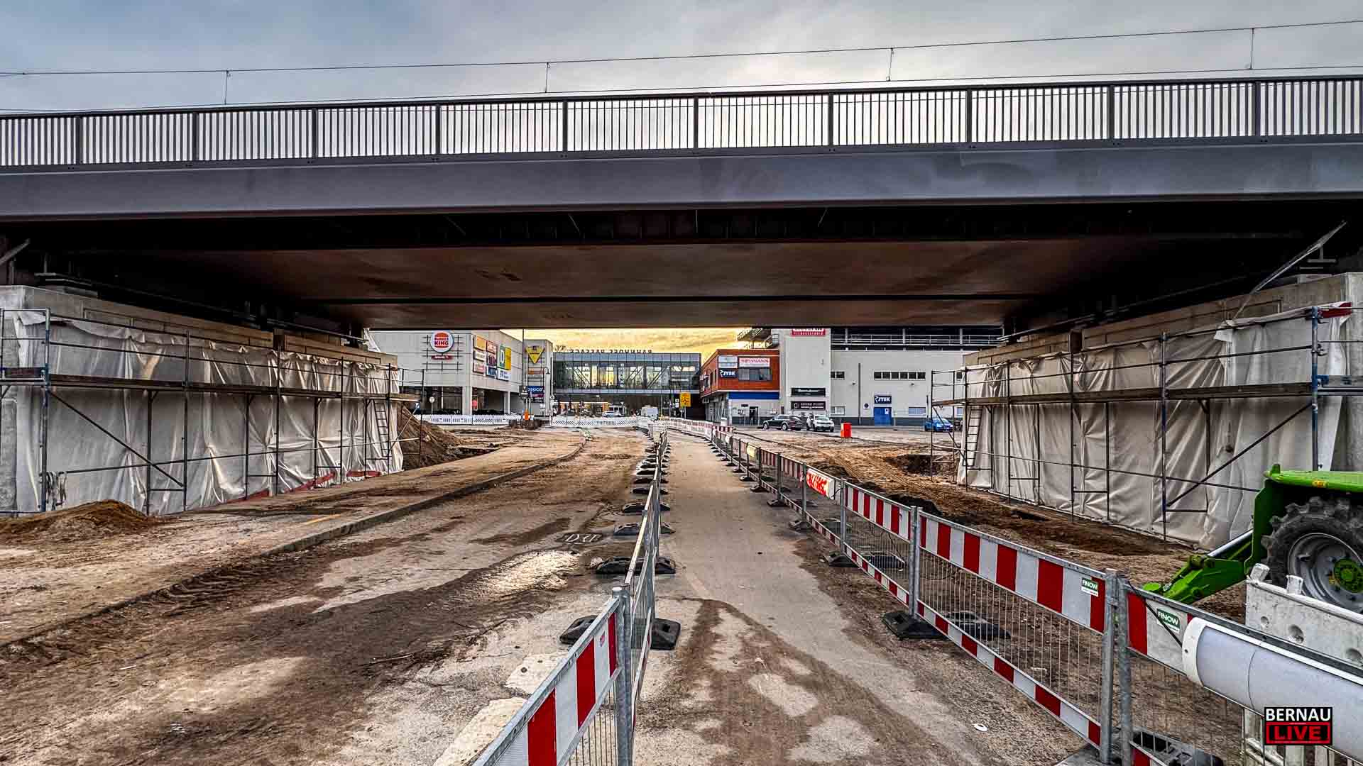 Bernau: Fußgängerquerung Börnicker Chaussee wieder freigegeben