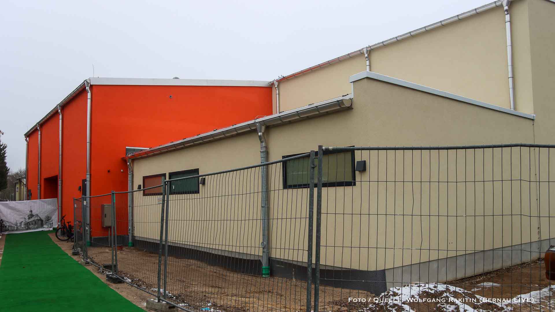 Einweihung der Walter-Schulz-Sporthalle in Biesenthal