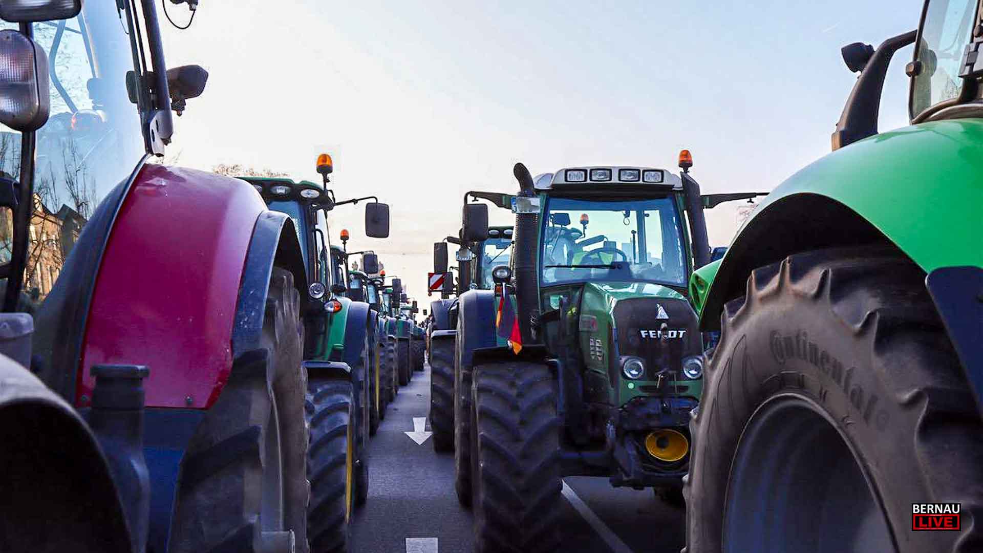 Proteste der Landwirte am 10.01. - Behinderungen auf Autobahnen erwartet